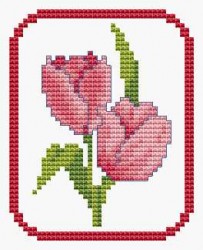 Free Flower Cross Stitch Patterns – Embroidery and Arts Creatives