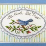 Quadro Punto Croce – Be Kind Be True